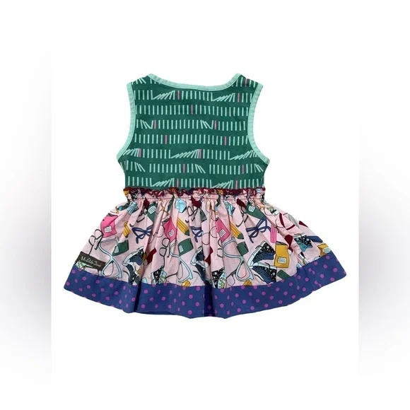 Matilda Jane Size 2 Well Read Tunic Top - Picture 2 of 7